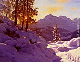 Snowy Landscape by Ivan Choultse